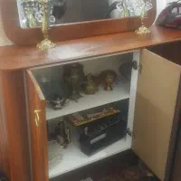 میز کنسول اینه|بوفه، ویترین، کنسول|قم, نخودی|دیوار