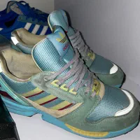 زدایکس zx8000 adidas ادیداس فیروزه ای لیون|کیف، کفش، کمربند|تهران, پرستار|دیوار