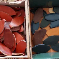 حراج سرکلیدی چرم طبیعی گاوی