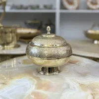 شکلات خوری برنری برنز  طرح طاووس