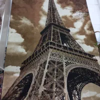 فرش ۴متری طرح برج ایفل سالم
