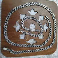 زنجیر و دستبند نقره تایلندی