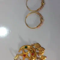 گوشواره و پلاک ماهک