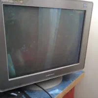 فروش کامپیوتر و مانیتور قدیمی همراه کیبورد قدیمی|رایانه رومیزی|زنجان, |دیوار