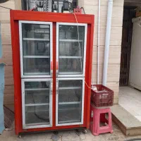 فریزر ایستاده چهار درب گریل تخت روغنی