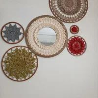 ماندالا بافتنی دیواری