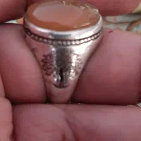 انگشتر قدیمی با نگین اصل یمنی|کلکسیون اشیاء عتیقه|شیراز, انجیر|دیوار