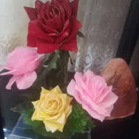 گل.|گل مصنوعی|نورآباد, |دیوار