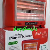 بخاری هیتر برقی ۵ پنج شعله فن دار فندار پویان خزر|بخاری، هیتر، شومینه|تهران, جیحون|دیوار