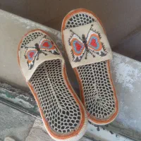 دمپایی زندان بافت زنانه طرح پروانه|کیف، کفش، کمربند|خرمآباد, |دیوار