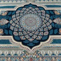 فرش کاشانی ۷۰۰ شانه در حد نو