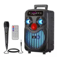 اسپیکر بلوتوثی قابل حمل NDR مدل P-66 سایز 8 اینچ