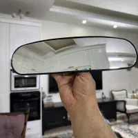لوازم خودرو آینه محدب و سردنده کریستالی چراغ دار