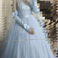 لباس مجلسی طرح سیندرلا