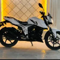 اپاچی 160سفید کم کار مدل بالا