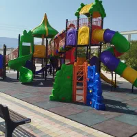 ست ورزشی تیرچراغ کد۲تابلو کوچه تجهیزات پارکی