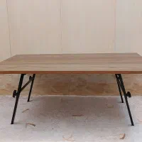 میز تاشو قابل تنظیم ارتفاع ۶۰×۹۰