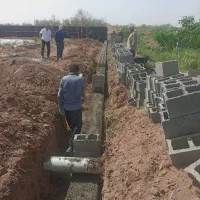 اوستا بناه بلوک چینی حرفی شیب بندی پشت بوم