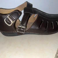 صندل چرم با کفی طبی