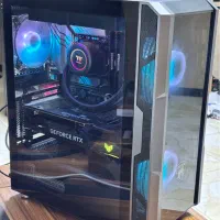 گیمینگ نسل سیزده گرافیک RTX 4070 TUF بسیار نو