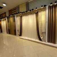 تخفیف50درصدی  فروش پرده مینیمال پانچی زبرا چاپی