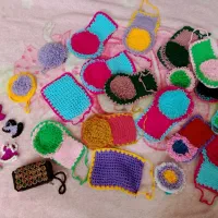 لیف وجاکلیددست بافت بزرگ کوچک برای بزرگان کودکان