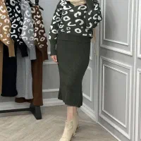 بلیز و دامن بافت