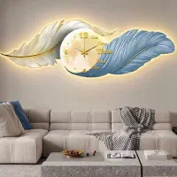 ساعت وتابلو دیواری طرح پر متقارن کد۸۰۰