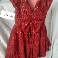پیراهن مجلسی پولکی دخترانه|کفش و لباس بچه|مشهد, نکاح|دیوار