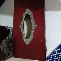 جا دستمال کاغذی و سطل چوب|صنایع دستی و سایر لوازم تزئینی|تهران, منیریه|دیوار