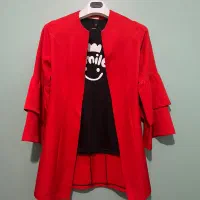 مانتو بلند کتی شومیزی و تابستانه در حد نوتنخورشیک