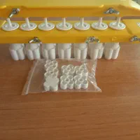 سری زن شیرینی نخودچی پلاستیکی ۷تایی