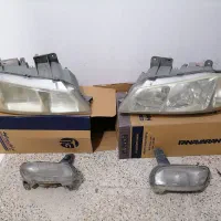 چراغ و مه شکن فابریک دست دو پژو پارس