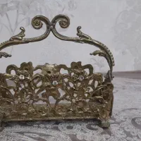 جا کاردی ویک جفت چراغ نفتی برنزی