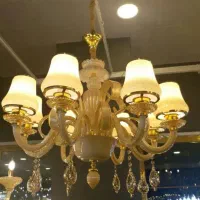 لوستر بلوری شیک|لوستر و چراغ آویز|تهران, شهید رجایی|دیوار