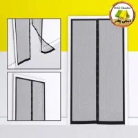 پرده توری مگنتی مغناطیسی درب طوری آهنربایی|پرده، رانر، رومیزی|کرج, جهان‌شهر|دیوار