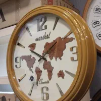 ساعت دیواری آرام گرد تایوان|ساعت دیواری و تزئینی|قم, زنبیل آباد|دیوار