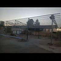 اجرا شیروانی اسکلت آهنگری پوشش سوله ...|خدمات پیشه و مهارت|ساوه, |دیوار