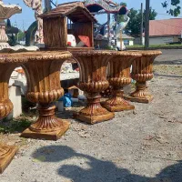 گلدان بتنی در طرحهای متفاوت و مسلح