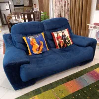 نیم ست مبل راحتی مخمل ترک + راکی چیر