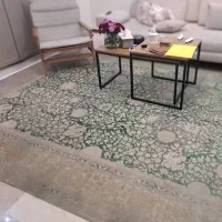 فرش ماشینی ۹ متر خطوط ابریشم نو ۱۵ت|فرش|تهران, زرگنده|دیوار