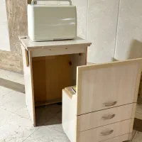 چرخ خیاطی زانومه مدل 6700A با میز و صندلی مخصوص