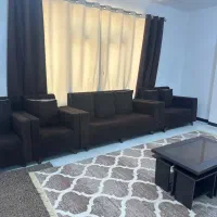 یک دست مبل هفت نفره با میز و عسلی