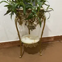 میز تلفن برنز