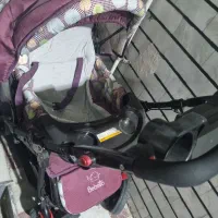کالسکه نو به همراه ساک بچه