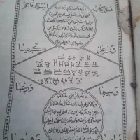 کتاب چاپ سنگی قدیمی|کتاب و مجله تاریخی|بومهن, |دیوار