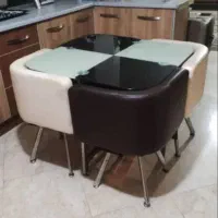 میز غذاخوری و 4 عدد صندلی