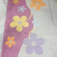 گلیم فرش ۱در ۱ونیم متری طرح گل|گلیم، جاجیم، گبه|نجفآباد, یزدانشهر|دیوار