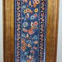 تابلو فرش ابریشم قم