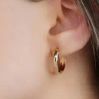 بدلیجات،گوشواره حلقه ای ژوپینگ|بدلیجات|تبریز, |دیوار